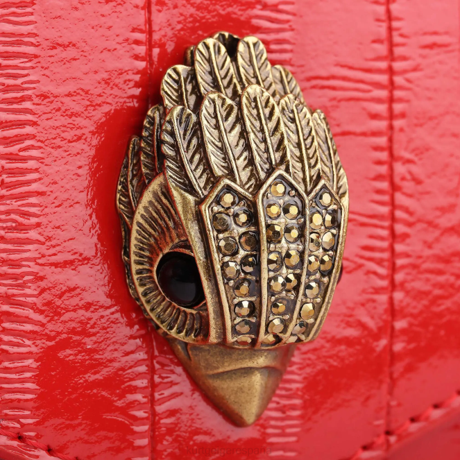 Kurt Geiger mujer Sobre de Shoreditch de Londres 2LPR132 | bolsas combinación roja